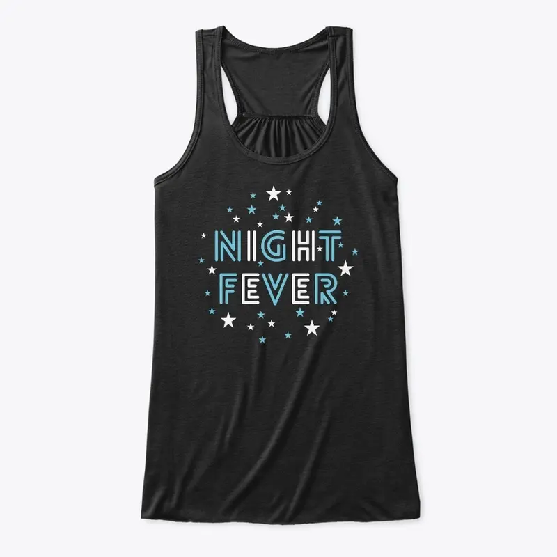 NSD NIGHT FEVER TANK (BLUE/WHITE)