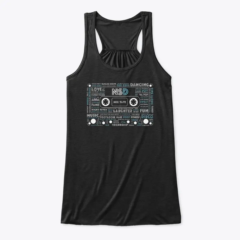 NSD MIX TAPE TANK (BLUE/WHITE)