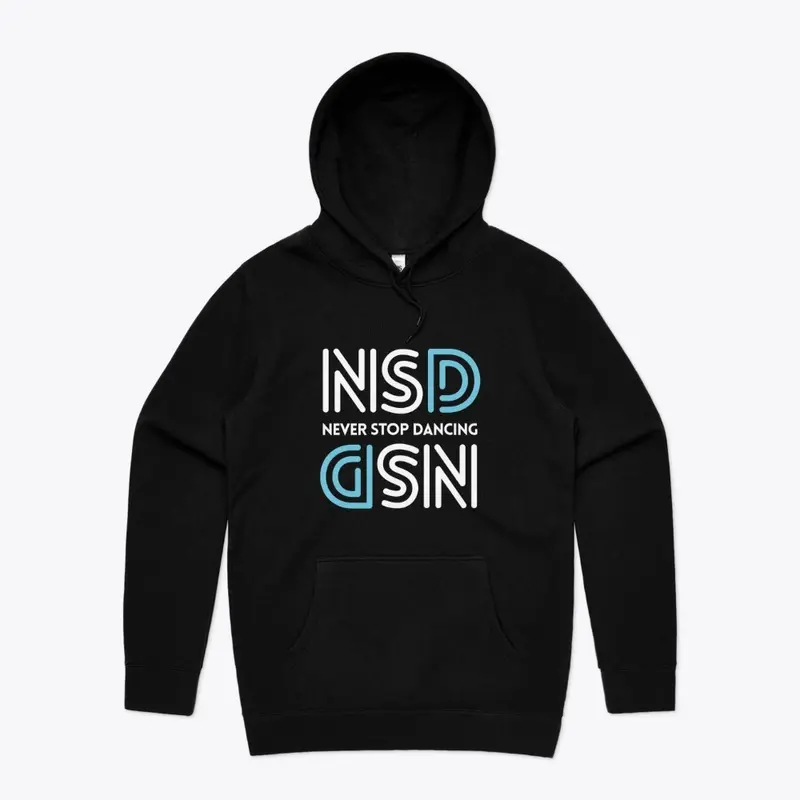 NSD 360 HOODIE (BLUE/WHITE)