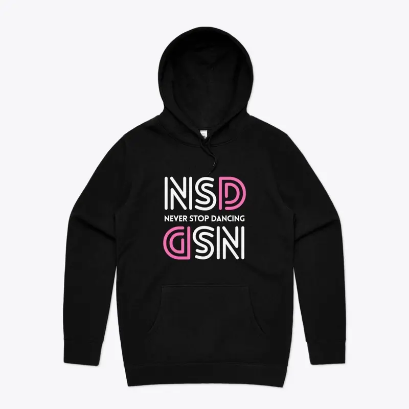 NSD 360 HOODIE (PINK/WHITE)